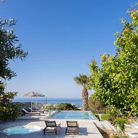 Queen'S Gem Luxury Villa - Heated Jacuzzi & Pool Hersonissos  Exterior foto